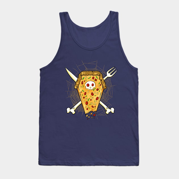 dead of pizza Tank Top by spoilerinc